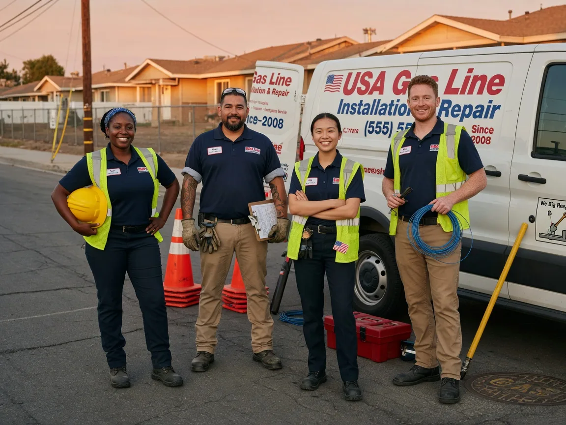 Gas Line Installation company in Saint Leonard, MD